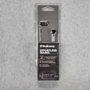 Skullcandy Jib Wired Earbuds 3.5mm AUX Plug Black Microphone‎ Remote S2DUYK-343